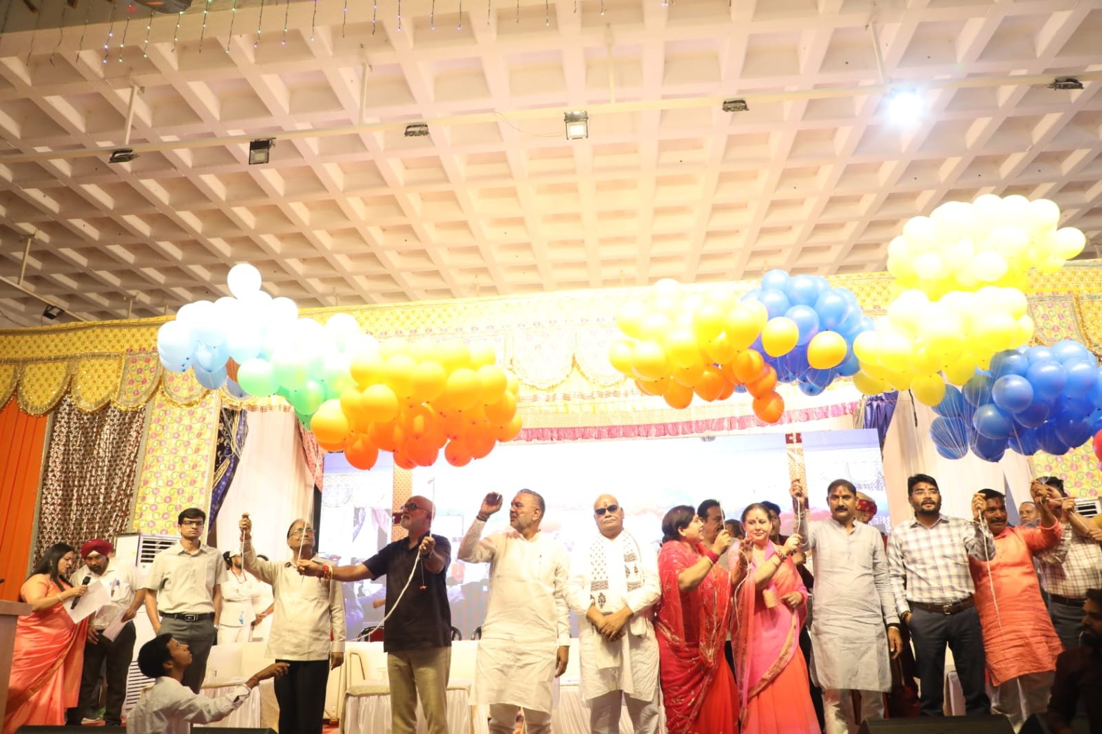 Durga Puja at Ashapura Mata Temple Marks Beginning of 133rd National Dussehra Fair