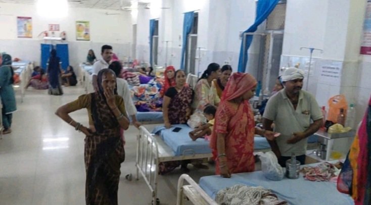 Fall Ceiling Collapses at JK Lone Hospital, Mothers and Newborns Escape Unhurt