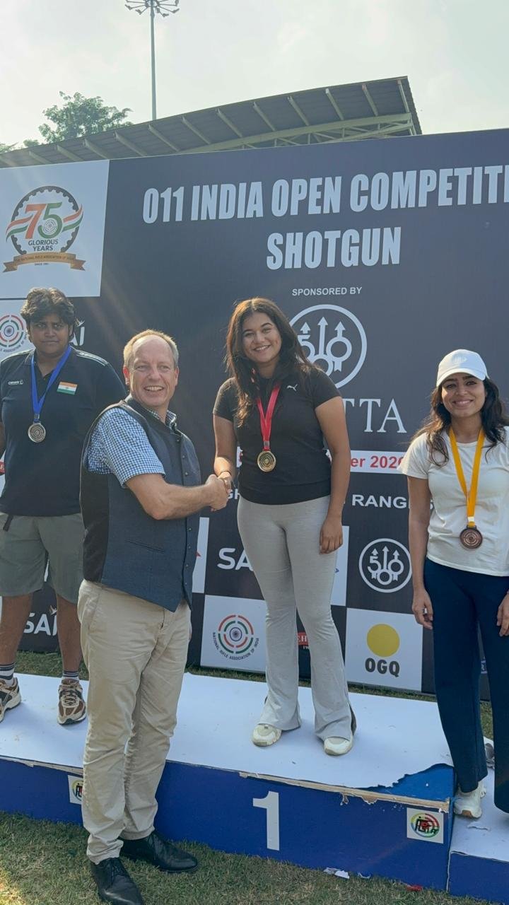 Kota’s Nandika Singh Wins Gold at Beretta Shotgun Gold Cup