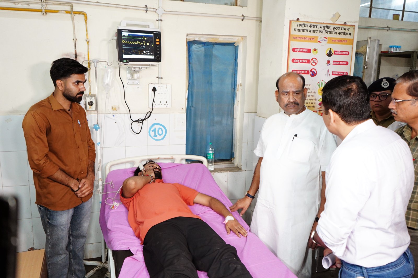 Om Birla Expresses Grief Over Expressway Accident, Meets Injured Passengers