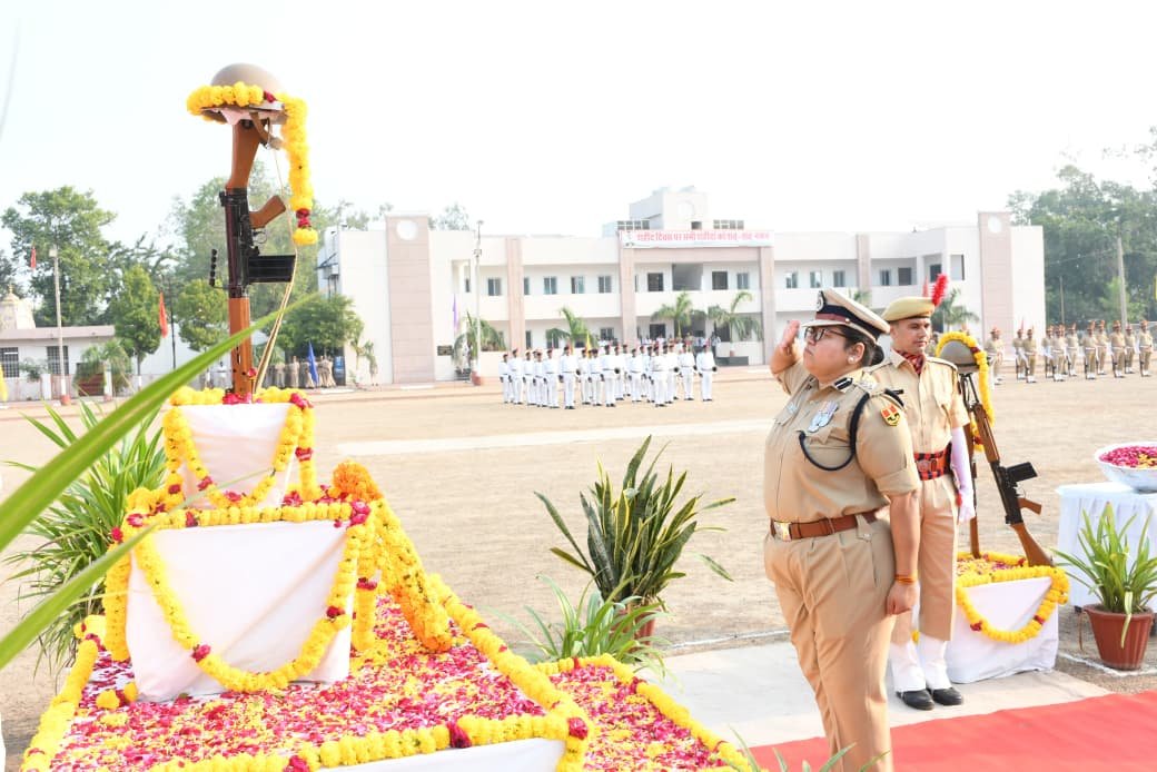 Kota City Police Pay Tribute to Martyrs on Police Commemoration Day